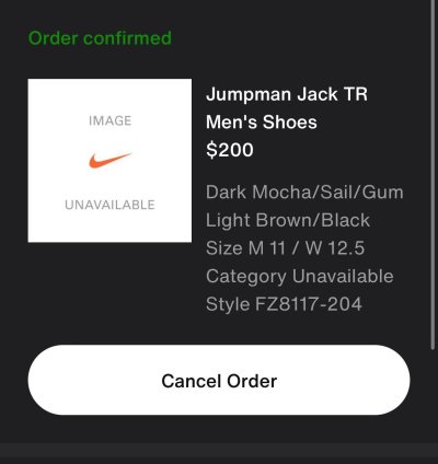 Travis Scott Jumpman Jack TR Dark Mocha Size 11 New