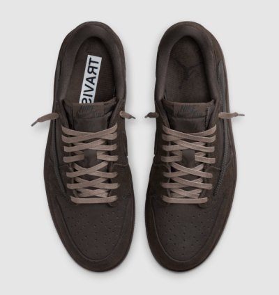 Travis Scott Nike Air Jordan 1 Low Velvet Brown