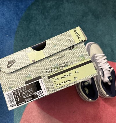 Union Dunk Low Passport Pack Pistachio