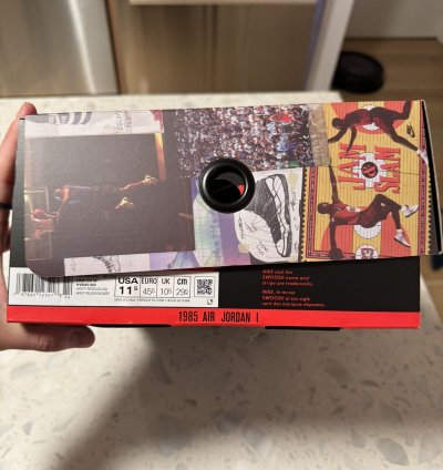 Union La Jordan 1 - Chicago Shadow- size 11 5