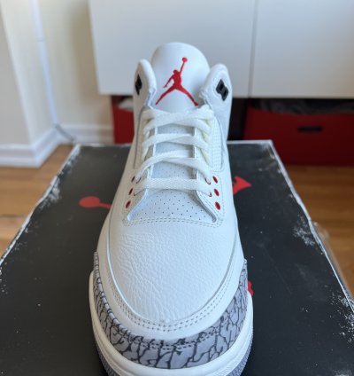 White Cement Air Jordan 3
