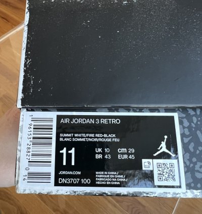 White Cement Air Jordan 3
