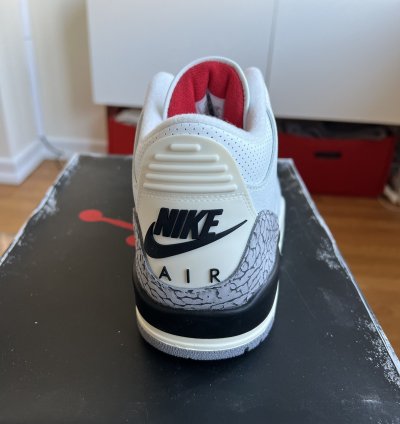 White Cement Air Jordan 3