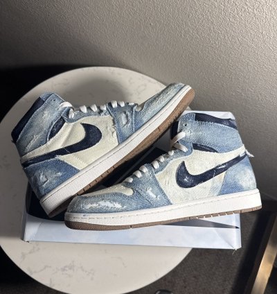 Who Decides War Air Jordan 1 High Denim 1 of 150