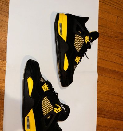 Yellow thunder Jordan 4(ds)