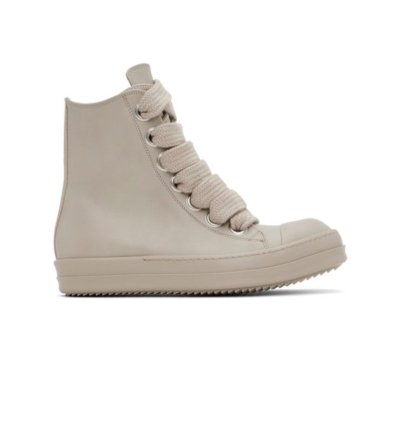 1274 MAINLINE PEARL LEATHER RAMONES JUMBO LACE GREY