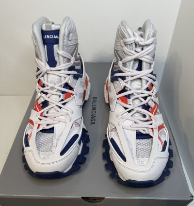 1290 Balenciaga Track Hike Multi Color High-Top Sneakers