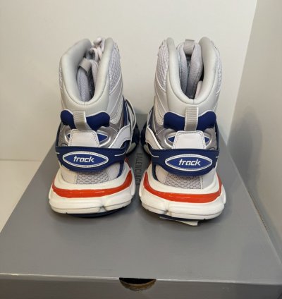 1290 Balenciaga Track Hike Multi Color High-Top Sneakers