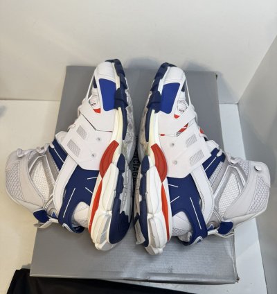 1290 Balenciaga Track Hike Multi Color High-Top Sneakers