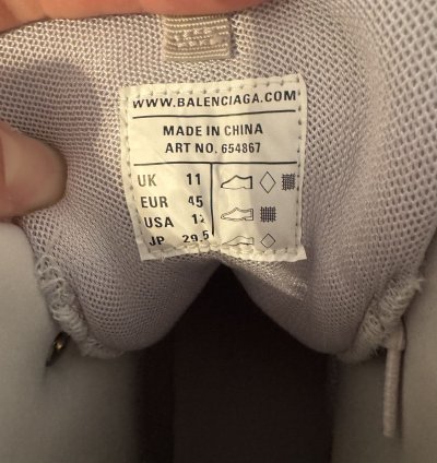 1290 Balenciaga Track Hike Multi Color High-Top Sneakers