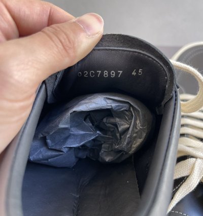 2023 Rick Owens Strobe Vintage Sneakers Vans - Size 45