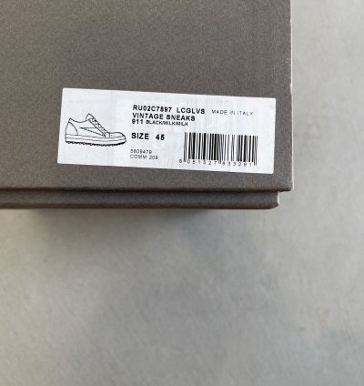 2023 Rick Owens Strobe Vintage Sneakers Vans - Size 45