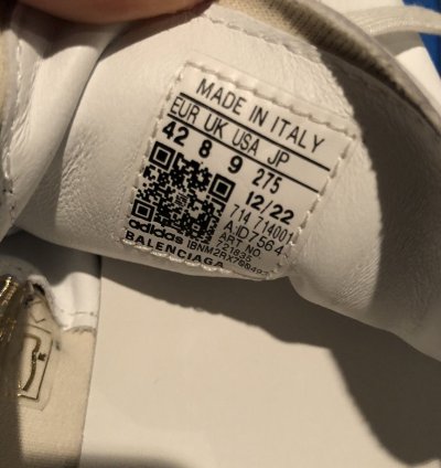 Adidas Balenciaga Stan Smith white green