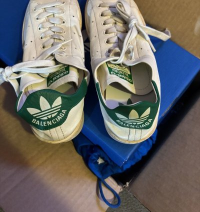 Adidas Balenciaga Worn Out Stan Smiths