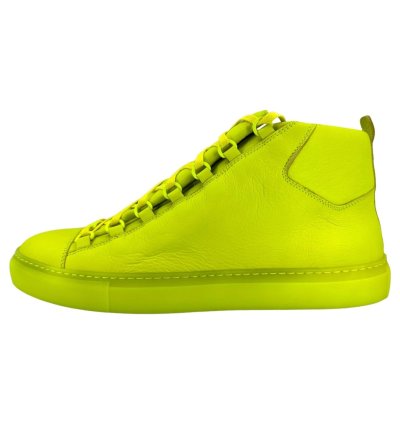 Arena Sneaker High Leather Neon Green