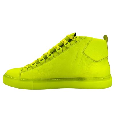 Arena Sneaker High Leather Neon Green