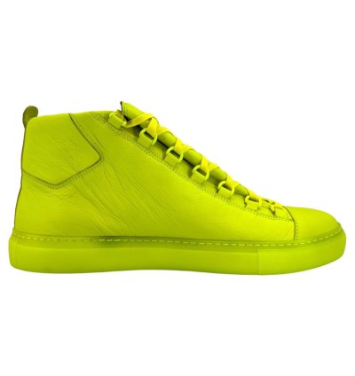 Arena Sneaker High Leather Neon Green