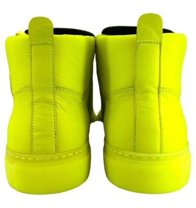 Arena Sneaker High Leather Neon Green