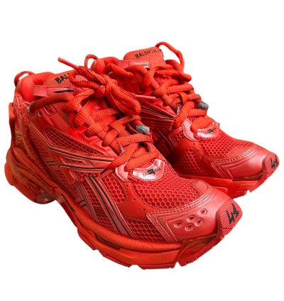 Balenciaga  41 Red Reconstructed Runner