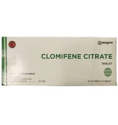 Clomifene Citrate 50mg Treating Infertility Original Product