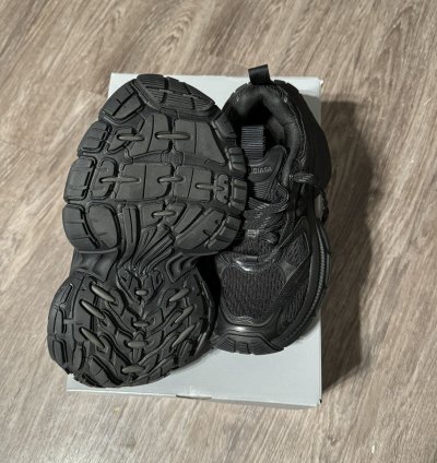 Balenciaga 10X Triple Black Mesh Sneakers