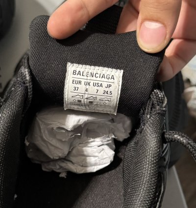 Balenciaga 10X Triple Black Mesh Sneakers