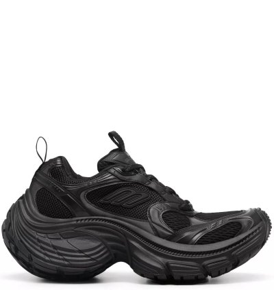 Balenciaga 10XL Black Low Top Sneakers New FW24