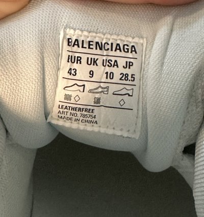 Balenciaga 3B Cargo Sneakers EU 43