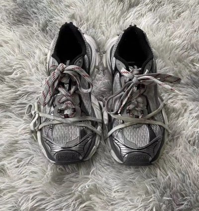 Balenciaga 3XL Grey White Red