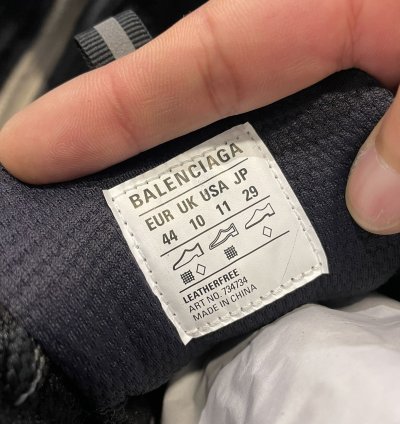 Balenciaga 3XL Sneaker Black