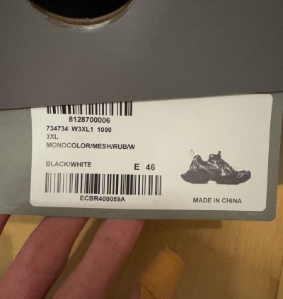 Balenciaga 3XL Triple Black