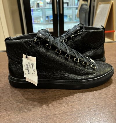 Balenciaga Arena High Black Leather