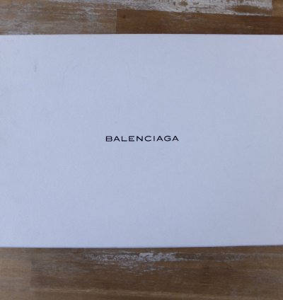 BALENCIAGA black high leather sneakers 12 US 11 UK 44