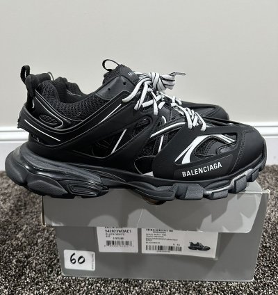 Balenciaga Black Track Sneakers