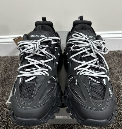 Balenciaga Black Track Sneakers