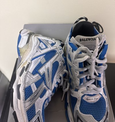 Balenciaga Blue Low top Runner