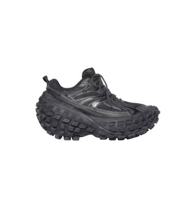 Balenciaga Bouncer 1250 Black Mesh Nylon Sneakers New