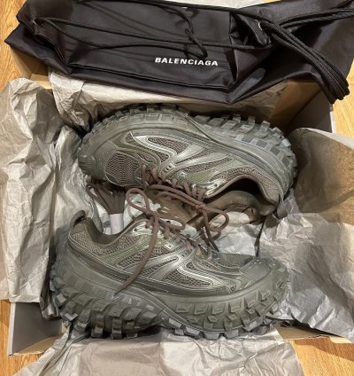 Balenciaga Defenders Sneakers Green