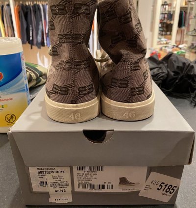 Balenciaga Distressed Sneaker