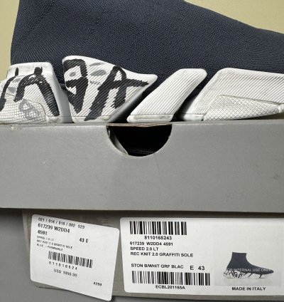 Balenciaga Graffiti Knit Runner