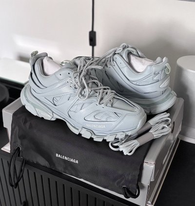 BALENCIAGA GREY TRACK SNEAKERS