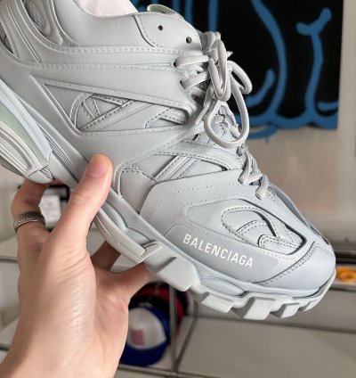 BALENCIAGA GREY TRACK SNEAKERS