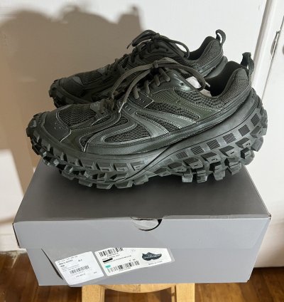 Balenciaga Khaki Defender Sneaker