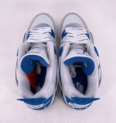 Air Jordan 4 Retro "MILITARY BLUE" 2024 fv5029 141 (4948-7)