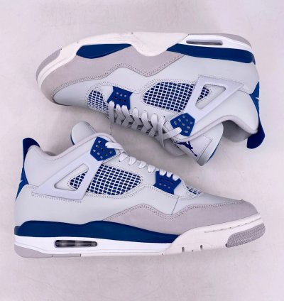 Air Jordan 4 Retro "MILITARY BLUE" 2024 fv5029 141 (4948-7)