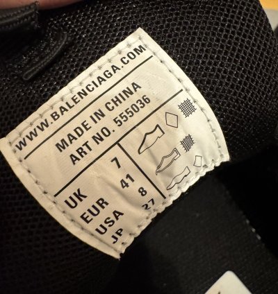 Balenciaga LED Track Triple Black