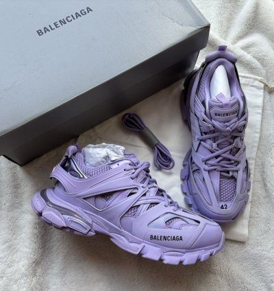 Balenciaga Lilac Purple Track Sneakers