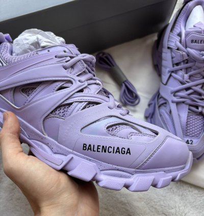 Balenciaga Lilac Purple Track Sneakers