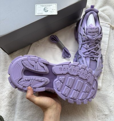 Balenciaga Lilac Purple Track Sneakers