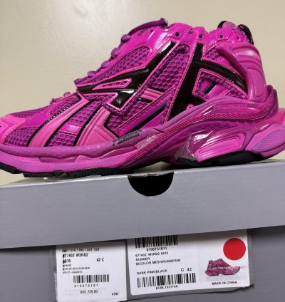 Balenciaga Low Top Runners Pink